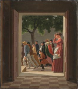 Maleri af C.W. Eckersberg.