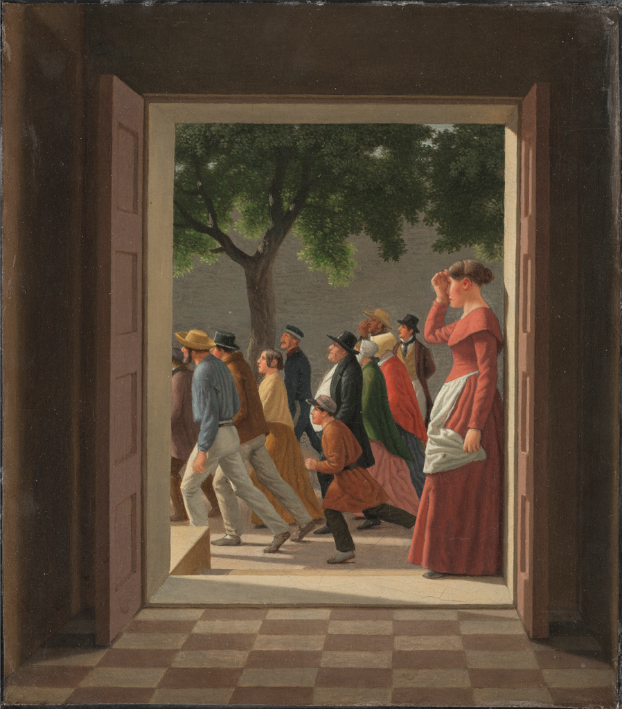 Maleri af C.W. Eckersberg.